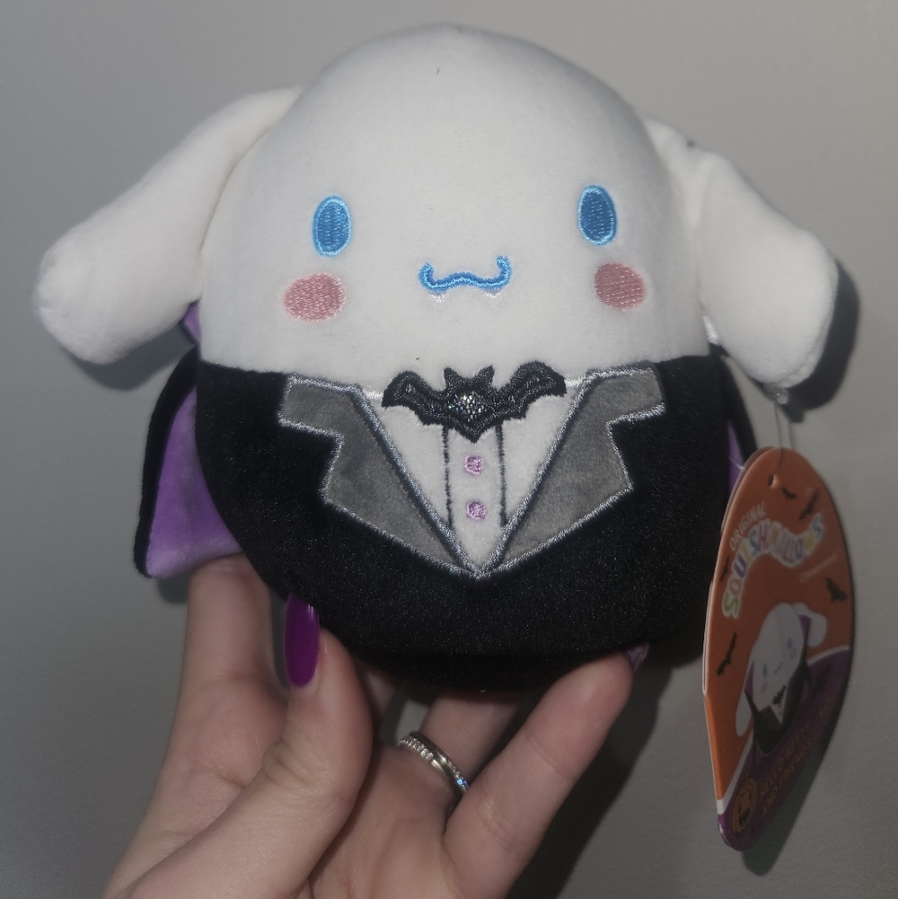 NWT Squishmallows Halloween Vampire Cinnamoroll Dog Hello Kitty 5" Plush